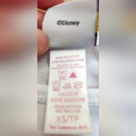 Disney Hannah Montana Girls Two Pieces Tank with built-in White Tee-Short Sleeve - Picture 7 of 9